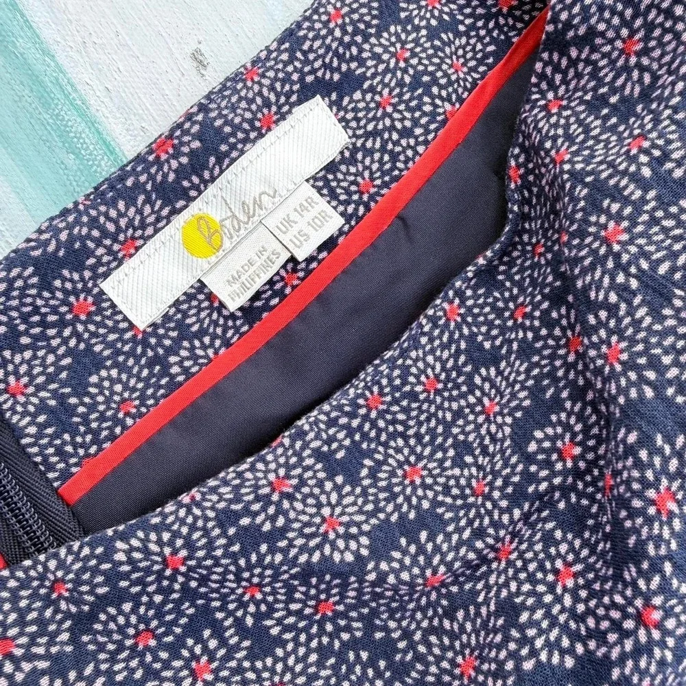 Boden floral skirt size 10